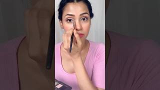 Big eyes trick challenge 😱😱 will you try this makeup beauty [upl. by Rufena]