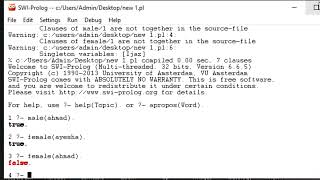 How to Run Program on SWI Prolog Software  In Urdu  Hindi [upl. by Gay]