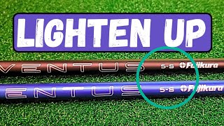 Lighter Shaft  5S  Ventus Velocore Blue vs Ventus Velocore Black [upl. by Fornof51]