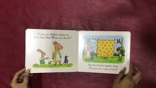 Tales From Acorn Wood Hide amp Seek Pig LIFT THE FLAP Board book [upl. by Sokram]