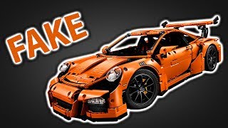 Lepin Technician Kit  FAKE LEGO Technic Porsche 911 GT3 RS [upl. by Aelegna]