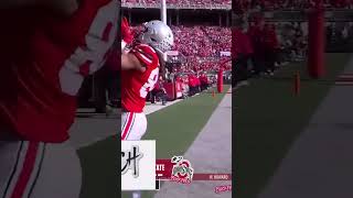 Gee Scott races into the endzone for a touchdown ohiostatefootball cfb purdue willhoward [upl. by Llenol]