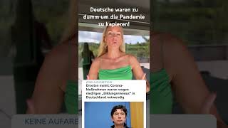 Drosten verhöhnt Deutsche politik news shortvideopandemiedrostenaffenpockenampelmaßnahmen [upl. by Suiremed533]