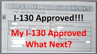 I130 Approved what is Next  I130 Petition for Alien Relative Approved what happened Next [upl. by Joyann]