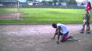 Treino de velocista Atleta Rogerio  Associação de Atletismo Corpo e Ação [upl. by Dickinson]