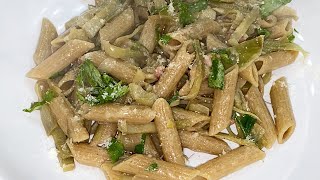 PASTA CARCIOFI E PANCETTA [upl. by Adnolohs9]