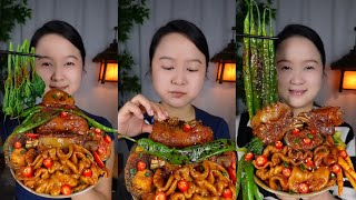 MUKBANG  ASMR  EATING FOOD 160 [upl. by Lupien93]