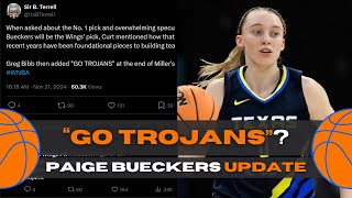 Will Paige Bueckers ACTUALLY go to the Dallas Wings [upl. by Kimberlee]