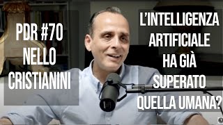 PDR 70 NELLO CRISTIANINI Lintelligenza artificiale ha già superato gli umani [upl. by Peace]