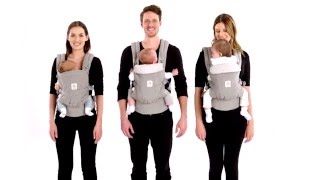 Ergobaby Adapt Carrier  How to fit the Adapt Carrier to your baby [upl. by Ahseel550]