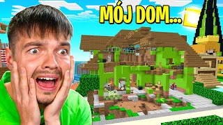 NOOBEK ZNISZCZYŁ MÓJ DOMEK w Minecraft 😭 [upl. by Nomma289]