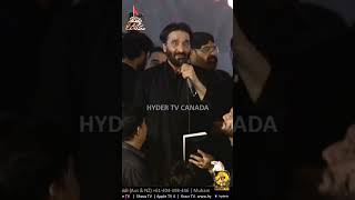 Safeer e Aza Nadeem Raza Sarwar  Special Message  Hyder TV [upl. by Greer]