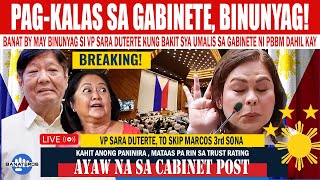 SINAPUL ANG DAHILAN RASON NG PAGLISAN SA G4BINETE NI MARCOS JUNIOR [upl. by Jemimah84]