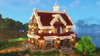 Minecraft  survival House Tutorial [upl. by Kele322]