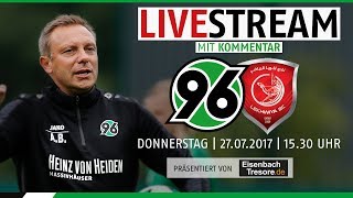 LIVE Hannover 96  Lekhwiya Sports Club [upl. by Atlee]