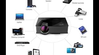 Projector UNIC UC46 Unboxing amp In depth review Best in 4800 RsApprox 68 [upl. by Ysirhc]