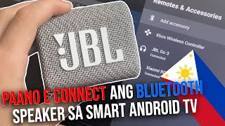 Paano econnect ang Bluetooth speaker sa smart TV  smart android TV [upl. by Siroled]