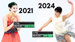 Alysa LIU Jump Progress Since Her Return 2024 [upl. by Bob18]