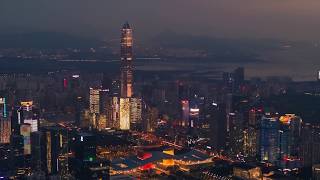 Shenzhen City of the Future  Aerial Tour of Shenzhen China [upl. by Aztinay3]