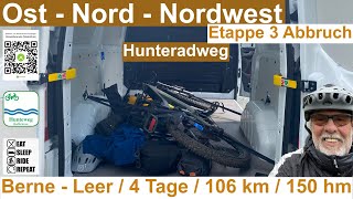 🇩🇪Ost  Nord  Nordwest  Etappe 3  Weserradweg  Hunteradweg [upl. by Yztim]