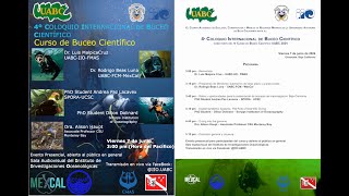 4to Coloquio Internacional de Buceo Cientifico [upl. by Celka192]