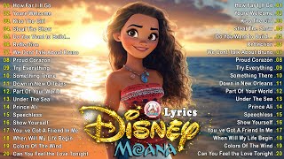 Disney Songs Lyrics ✨ Relax At The Beginning Of The Week With Classic Walt Disney Movie Soundtracks [upl. by Pulchi]