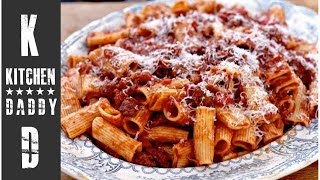 Italian Sausage Rigatoni  Kitchen Daddy [upl. by Eirak]