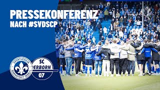 27 Spieltag  Pressekonferenz nach Paderborn [upl. by Nawed]