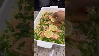 If you’re a fan of salmon or orzo you have to try this one pan dish [upl. by Ramona714]