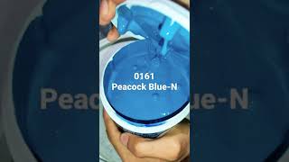 Paint mixing  Asian Paints  0161 Peacock Blue  Apex [upl. by Simpson555]