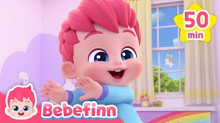 🌞Goody Good Morning Bebefinn Healthy Habit Songs for KidsㅣCompilation [upl. by Ehsrop433]