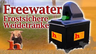 Freewater  frostsichere Weidetränke  Highland Stall amp Weide [upl. by Ranchod]