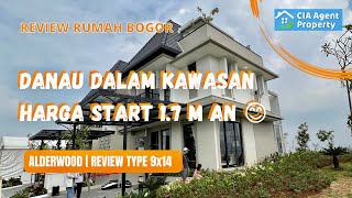 ALDERWOOD SUMMARECON BOGOR Review rumah type 9x14 [upl. by Asfah]