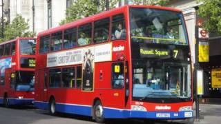 OXFORD STREET LONDON BUSES APRIL 2010 [upl. by Dedric595]