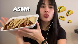 MUCHACHITA ENCHILADA POR COMER TAQUITOS  ASMR ⊹ ࣪ ˖ [upl. by Ettennyl48]