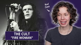 My first time hearing Ian Astbury and The Cult Vocal Analysis featuring the song quotFire Womanquot [upl. by Aeiram]