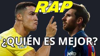 MESSI vs CRISTIANO comparativa versión RAP [upl. by Tootsie]