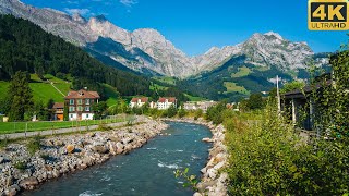 🇨🇭 Engelberg  Mount Titlis  Switzerland in 4K 60fps  Walk Tour  Summer 2022 [upl. by Yenahteb]