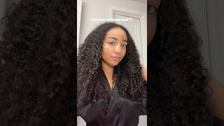 Product that prevents shrinkage hair curlyhair naturalhair hairhacks shrinkage longhair fyp [upl. by Lyrem]