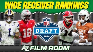 Ranking Every WR in the 2024 NFL Draft Class [upl. by Erdnoed]