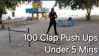 100 Clap Push Ups In Under 5 Mins TeamSlayerrr [upl. by Charlet]