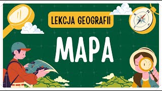 Mapa  definicja skala rodzaje  lekcja geografii dla klasy piątej [upl. by Corrie]