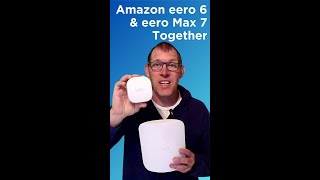 Amazon eero Max 7 and eero 6 Work Together [upl. by Sabanrab]