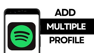 How to Add Two Accounts on Spotify [upl. by Airdnaid603]