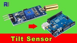 How to use Tilt Sensor for Arduino with code [upl. by Airalav821]