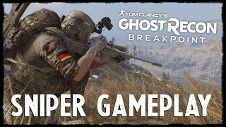 SNIPER ACTION  KSK Loadout  Ghost Recon Breakpoint Gameplay  German [upl. by Alastair]