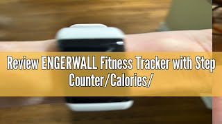 Review ENGERWALL Fitness Tracker with Step CounterCaloriesStopwatch Activity Tracker with Heart R [upl. by Aniv]