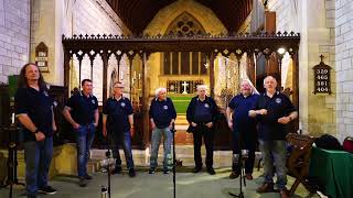 Kings Pond Shantymen sing Ratcliffe Highway at St John the Baptist Church Greatham [upl. by Yesnik]