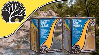 How To Use Deep Pour™ Water Clear amp Murky  Woodland Scenics  Model Scenery [upl. by Lindgren864]