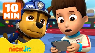 PAW Patrol heeft technische problemen Met Chase amp Ryder 📱 10 minuten  Nick Jr Nederlands [upl. by Nelsen]